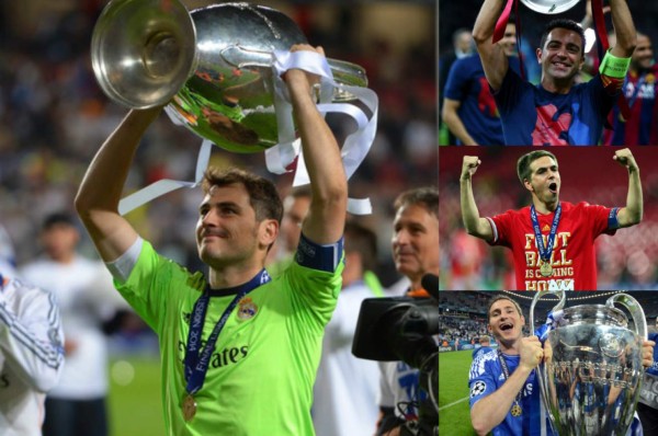 ¡IMPERDIBLE! Los cracks con más partidos en Champions League