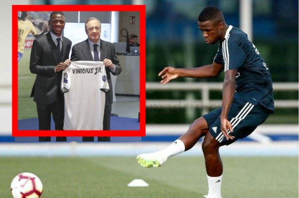 Los números de camisa disponibles para Vinicius Júnior en el Real Madrid