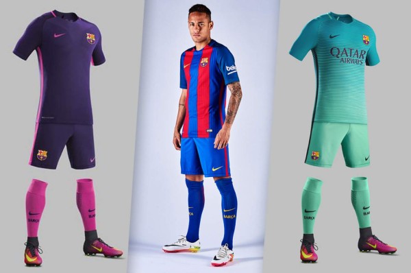 Los uniformes de los grandes equipos de Europa