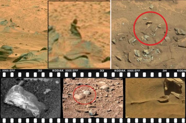 Seres extraños, 'huesos humanos' y animales: la NASA toma perturbadoras imágenes en Marte