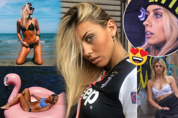 Francesca Tajé, la sexi aficionada de la Juventus que se hizo viral por una toma de televisión