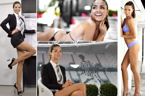 Ella es Laura Barriales, la sexy presentadora de Juventus TV