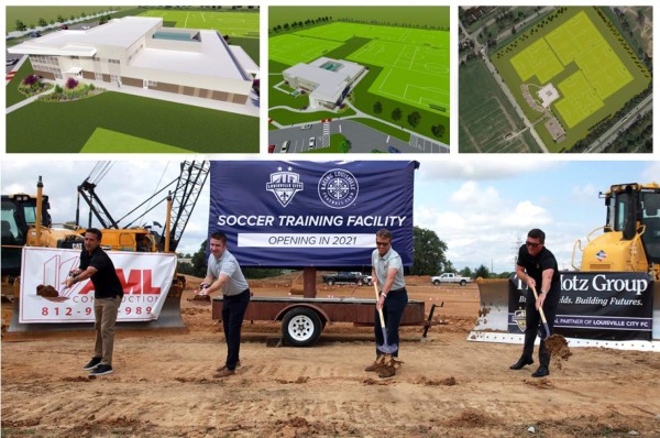 El lujoso centro de entrenamiento que comenzó a construir el LouCity FC de la Segunda en EUA
