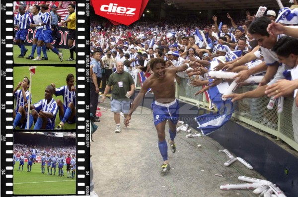 ¡Que se repita! Las fotos que no habías visto del triunfo de Honduras ante EUA en 2001