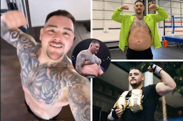Reveló el secreto: El brutal cambio físico de Andy Ruiz, ex campeón mexicano de peso completo