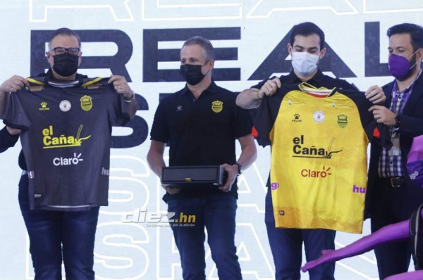 Real España presentó sus nuevos uniformes y anuncia remodelación de la sede que será muy vanguardista