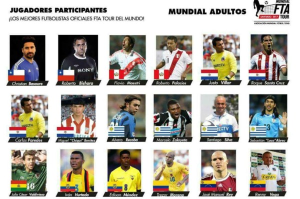 Arnold Cruz y Eduardo Bennett representarán a Honduras en el Mundial de Fútbol Tenis