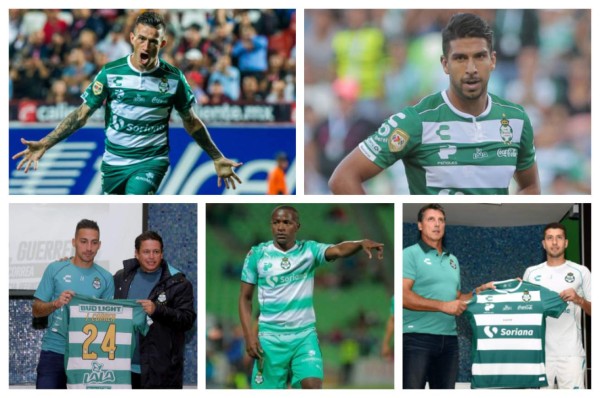 Los fichajes del Santos Laguna que enfrentará al Marathón en Concachampions