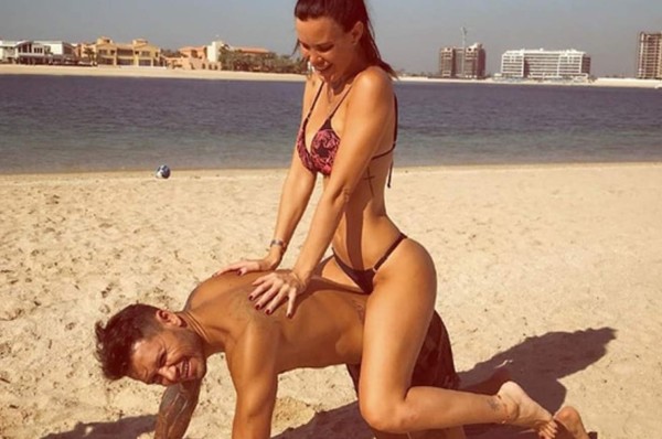 Natalie Weber, la esposa de futbolista que tiene fantasías sexuales con David Beckham