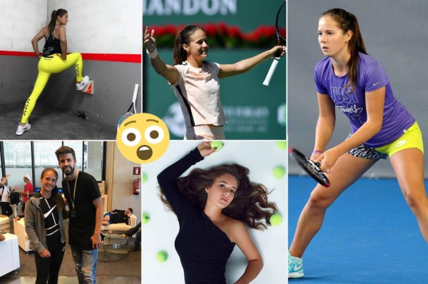 Así es Daria Kasátkina, la bella y famosa tenista que arremetió contra los jugadores de fútbol