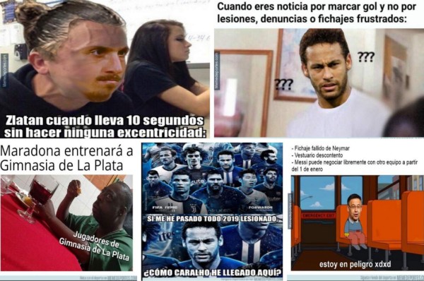 Neymar, Ibrahimovic y Bartomeu, las víctimas favoritas de los memes de la semana &nbsp;&nbsp;&nbsp;