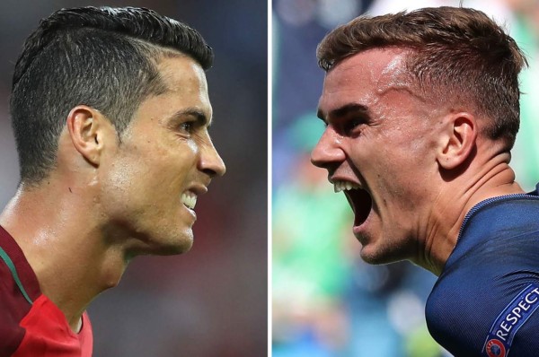Griezmann: Le dije en broma ''Te odio'' a Cristiano en la final de la Eurocopa.