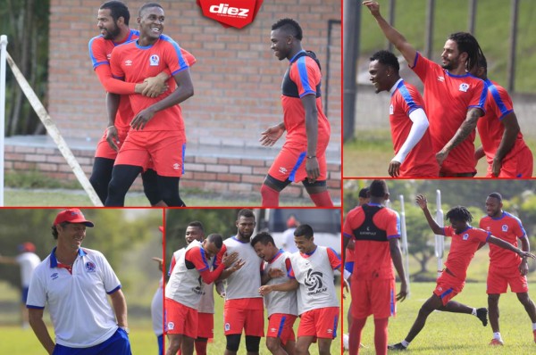 Entre bromas y risas: Así se preparó Olimpia previo a enfrentar a Marathón