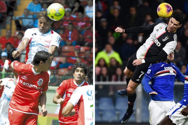 Michael Jordan y Carlos Pavón, protagonista de los memes tras el golazo de Cristiano Ronaldo