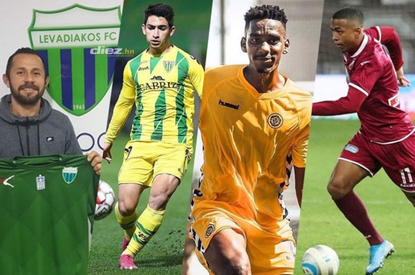 Los nueve jugadores hondureños que militan en Europa en este 2020