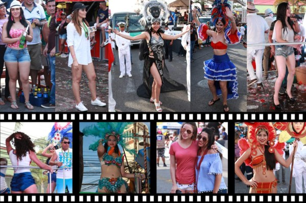 ¡BELLEZA! La campanita se roba el show en el carnaval de La Ceiba