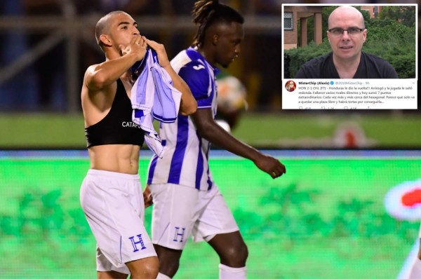 Los mensajes del estadígrafo MisterChip tras el triunfo de Honduras sobre Chile