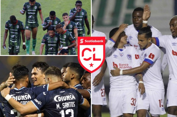 Concacaf anuncia días y horarios de partidos de Olimpia, Motagua y Marathón en Liga de Concacaf