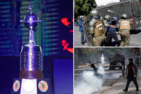 Final de Copa Libertadores en riesgo de jugarse en Chile por problemas sociopolíticos