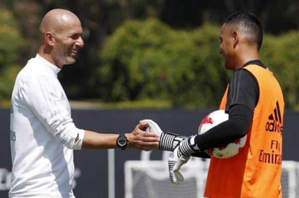 Keylor Navas vuelve a ser titular en La Liga con Zidane en el Real Madrid