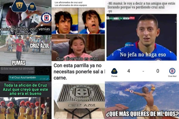 Liga MX: Cruz Azul es humillado con terribles memes tras volverla a cruzazulear contra Pumas