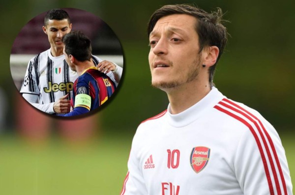 ¿Messi o Cristiano Ronaldo? Ozil responde quién es el mejor futbolista y confirma dónde le gustaría jugar