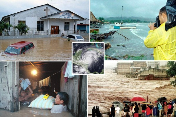 ETA le hace recordar a los hondureños lo catastrófico y mortífero que fue el huracán Mitch