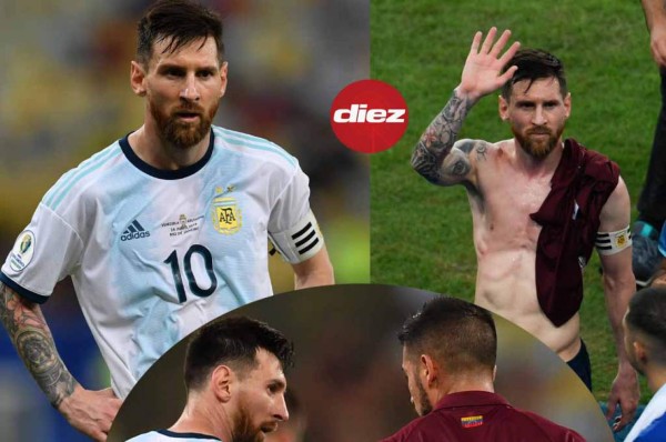 El jugador con el que Messi cambió camisa en el Argentina-Venezuela de la Copa América