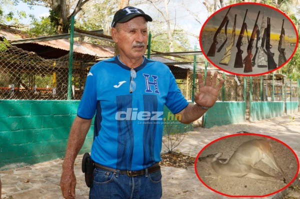 Exárbitro Argelio Sabillón fue arrestado por delitos contra la fauna en Santa Bárbara