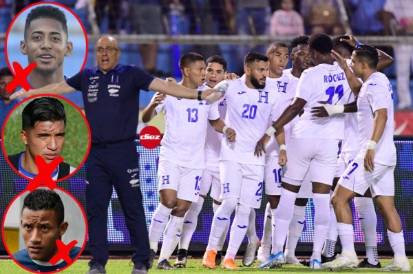 ¡Con variantes! Así sería la convocatoria de Honduras para los partidos de noviembre en la Liga de Naciones