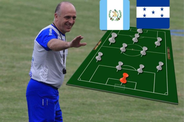 Oficial: El 11 improvisado de Honduras que enfrenta a la selección de Guatemala&nbsp;&nbsp;