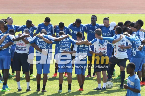 Honduras hizo su último entrenamiento previo al juego contra Costa Rica