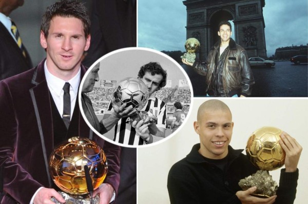 Lista completa: Todos los ganadores del Balón de Oro desde 1956