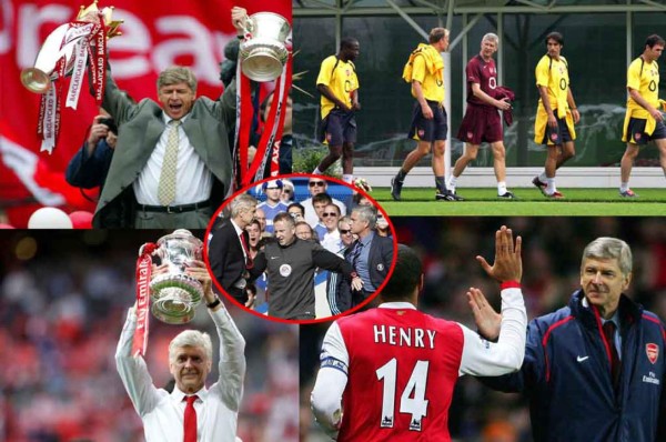 Las 15 inolvidables imágenes de Arsene Wenger con el Arsenal