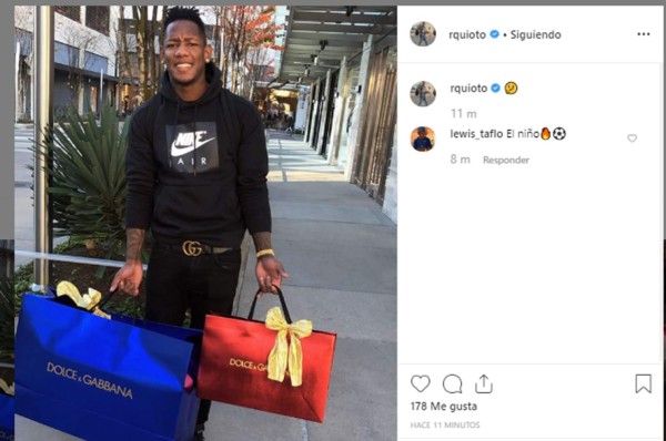 Romell Quioto luce relajado después de no ser llamado a la Selección de Honduras