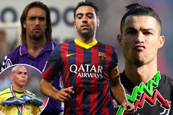 Estos son los 25 mejores futbolistas en los últimos 25 años, según la revista Four Four Two