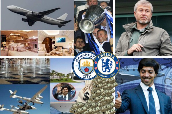 El otro duelo: Los jeques millonarios del Manchester City y Chelsea ¿quién tiene la fortuna más grande?
