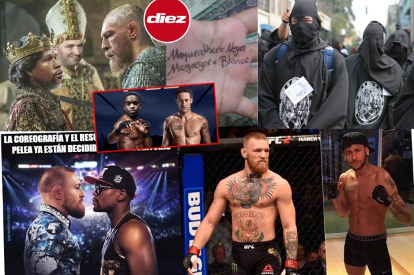 Neymar, protagonista en los divertidos memes de la pelea entre Mayweather y McGregor