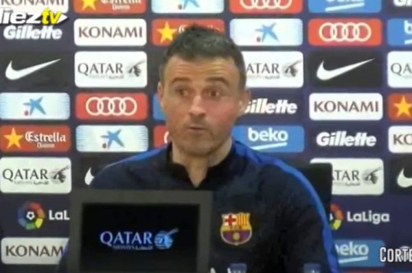 Luis Enrique sorprende con sus palabras sobre el 'yo soy The Best' de Cristiano