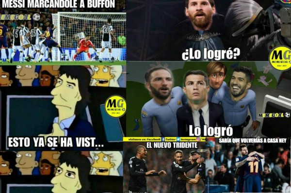 Los terribles memes contra Messi por anotarle por primera vez a Buffon