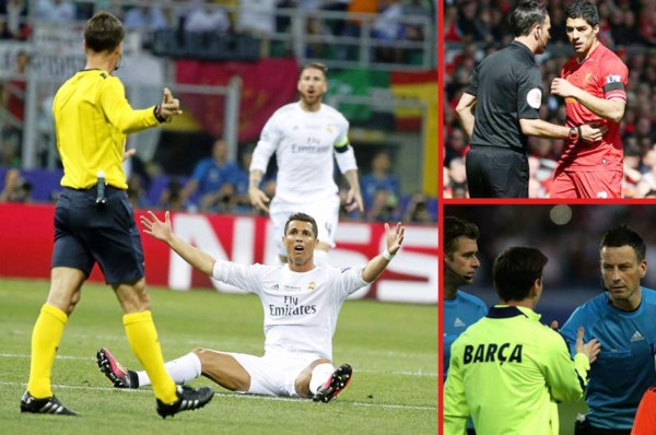 Árbitro reveló intimidades de Cristiano, Messi y Luis Suárez que están dando de qué hablar