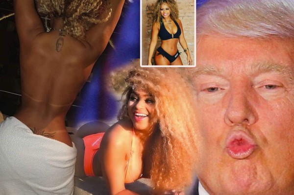 ¡Erika Canella, la Miss Bum Bum, le declara su amor a Donald Trump con candentes fotos!