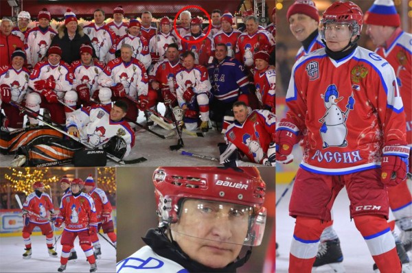 El talento oculto de Vladimir Putin: Juega hockey sobre hielo y queda como máximo goleador