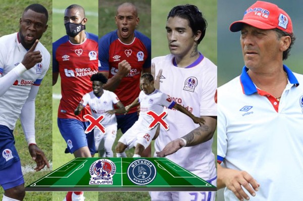 Ataque fulminante y bien resguardado: La alineación de Pedro Troglio para el Olimpia-Motagua