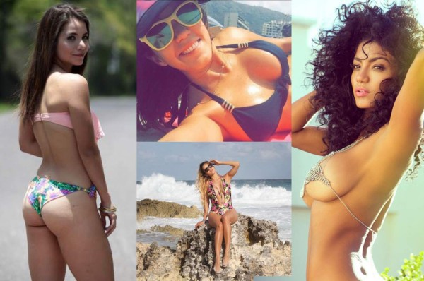 Estas son las hermosas presentadoras que calientan el Panamá-Honduras