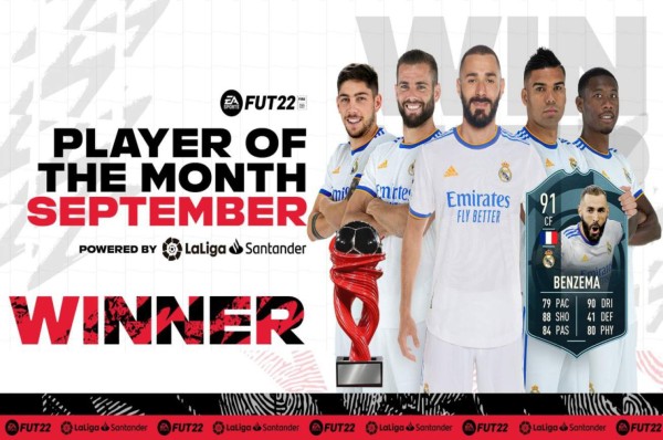 FIFA 22 Ultimate Team: completa los desafíos y llevate la carta de Benzema 91 GLB