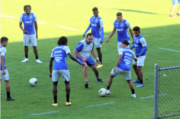 Sub-23 de Honduras afinó los últimos detalles para el juego con El Salvador en la casa de los Tecos