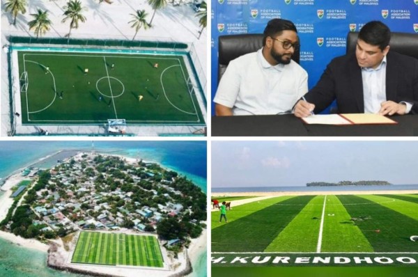 Así trabaja un técnico inglés, encargado de convertir a las Maldivas en una potencia futbolística