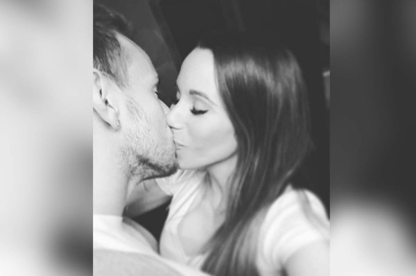 Románticos momentos entre futbolistas internacionales y sus parejas