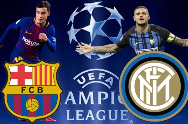 Barcelona e Inter de Milan chocan por el liderato en la Champions.